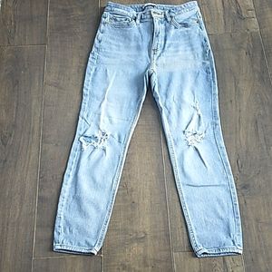 ELIZABETH AND JAMES HIGH RISE SKINNY ANKLE  LIGHT WASH JEANS WOMANS 10/30